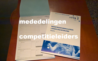 Competitie indeling najaar en Competitieboek nj 2021 gepubliceerd