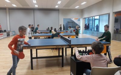 KinderTafelTennisFeest bij Ta-La-Ni