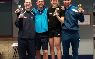 Sanne de Hoop en Martijn van der Heide winnen ZHK senioren