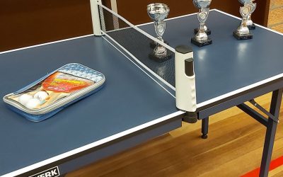 Kindertafeltennisfeest Play Fair, gesteund door subsidie van afdeling West