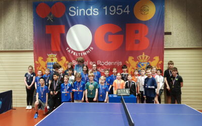 Starterstoernooi tafeltennis Jeugd bij ttv TOGB